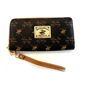 Beverly Hills Polo Club DoubleZip Wristlet Wallet WB699VL